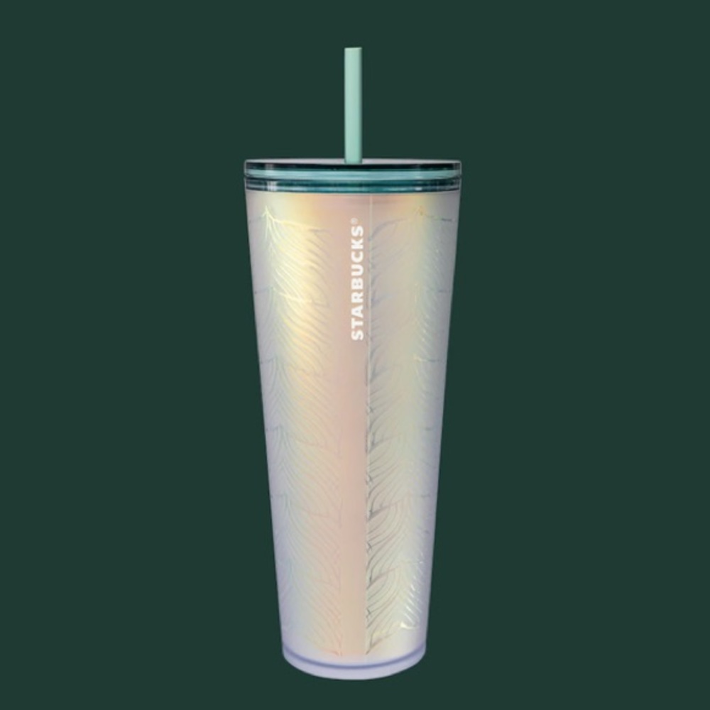 Starbucks Undersea Tail Plastic Cold Cup